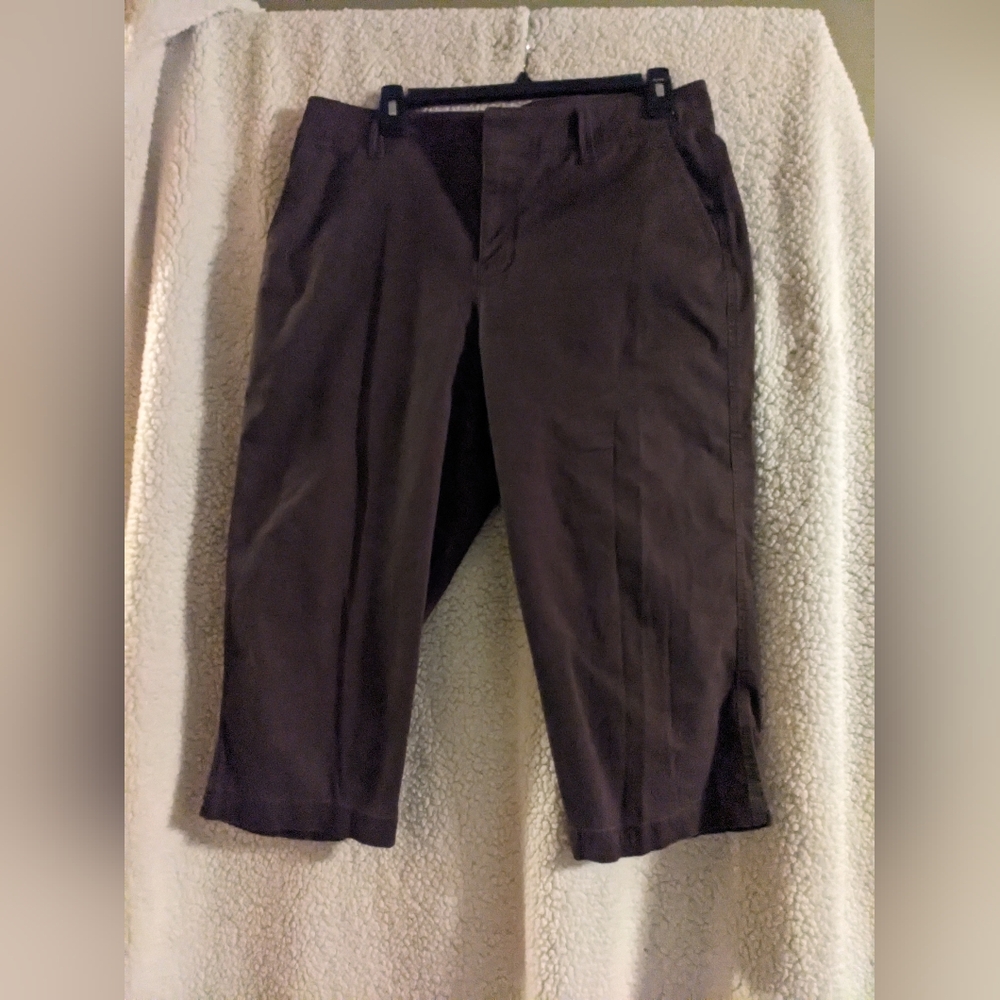 Sonoma Chocolate Brown Capri Pants